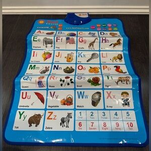 Just Smarty Educational Alphabet Electronic Learning Mat - Blue